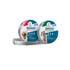 Coleira Antipulgas e Carrapatos Seresto para Cães e Gatos até 8 Kg Elanco