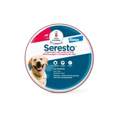 Coleira Antipulgas e Carrapatos Seresto para Cães acima de 8 Kg Elanco