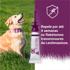 Antipulgas e Carrapatos Ceva Vectra 3D para Cães de 1,5 a 4Kg