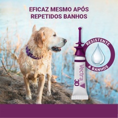 Antipulgas e Carrapatos Ceva Vectra 3D para Cães de 1,5 a 4Kg