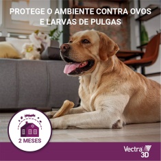 Antipulgas e Carrapatos Ceva Vectra 3D para Cães de 1,5 a 4Kg