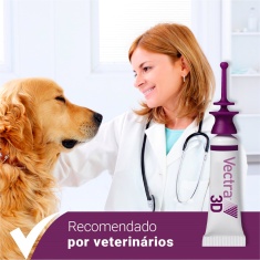 Antipulgas e Carrapatos Ceva Vectra 3D para Cães de 1,5 a 4Kg