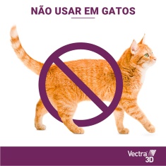 Antipulgas e Carrapatos Ceva Vectra 3D para Cães de 40 a 67Kg