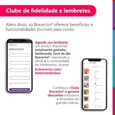 Antipulgas e Carrapatos Bravecto Transdermal 112,5mg para Cães de 2 a 4,5kg - MSD Saúde Animal
