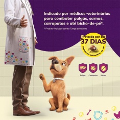 Antiparasitário Defenza Comprimido Mastigável de 200mg para Cães de 10 a 20kg - MSD Saúde Animal