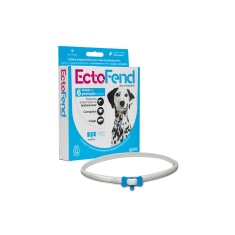 Coleira Antiparasitas EctoFend Zoetis Azul para Cães