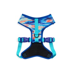 Peitoral Zee.Dog Glitch Air Mesh Ajustável Error 404 para Cães