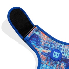 Peitoral Zee.Dog Glitch Air Mesh Ajustável Error 404 para Cães