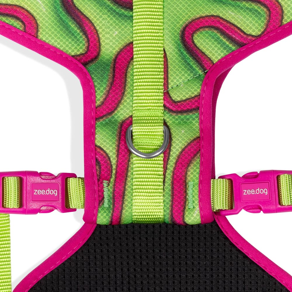 Peitoral Zee.Dog Air Mesh Ajustável H3D Jelly para Cães