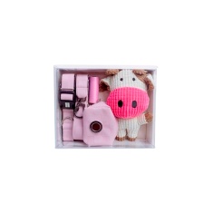 Kit Enxoval Modernpet Rosa Bebe para Cães