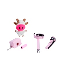 Kit Enxoval Modernpet Rosa Bebe para Cães
