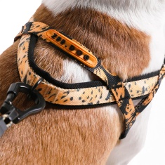 Peitoral Anti Puxão Zee.Dog SofterWalk FARM Rio Bossa Banana para Cães