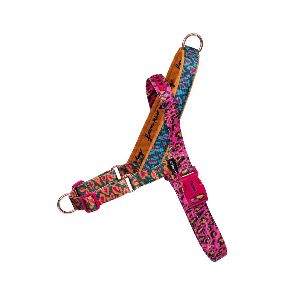 Peitoral Anti Puxão Zee.Dog SofterWalk Farm Selva para Cães