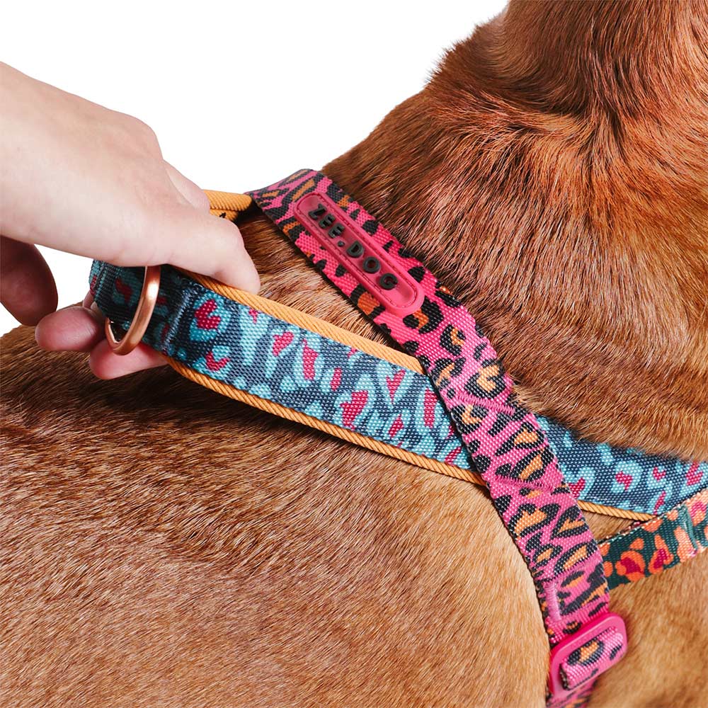 Peitoral Anti Puxão Zee.Dog SofterWalk FARM Rio Selva para Cães