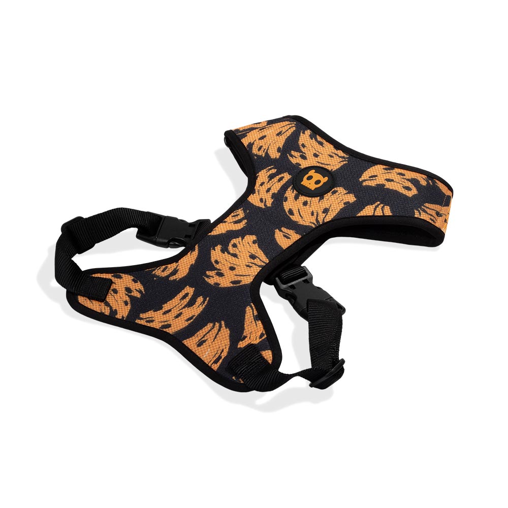 Peitoral Zee.Dog Air Mesh Ajustável X FARM Rio Bossa Banana