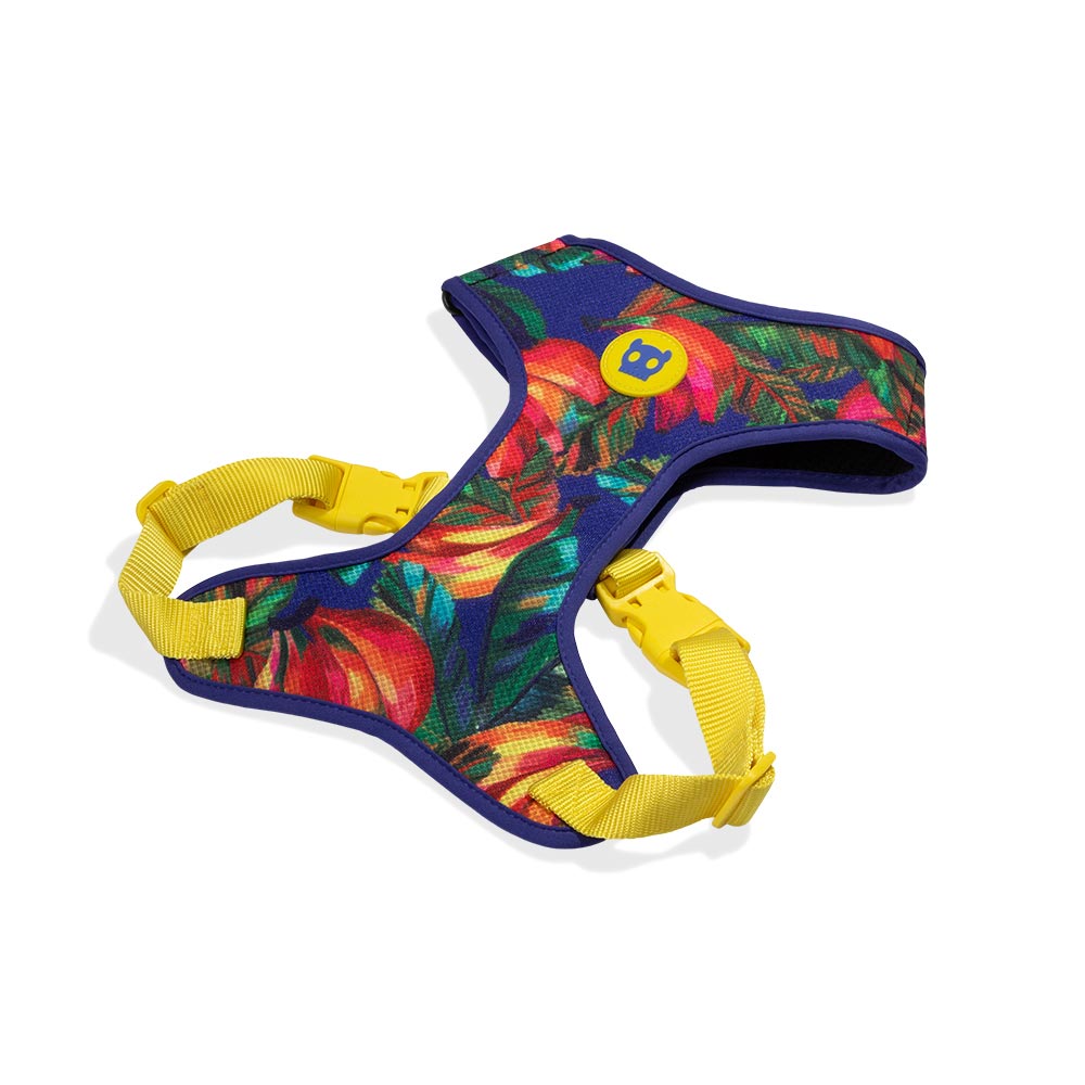 Peitoral Zee.Dog Air Mesh Ajustável X FARM Rio Samba para Cães