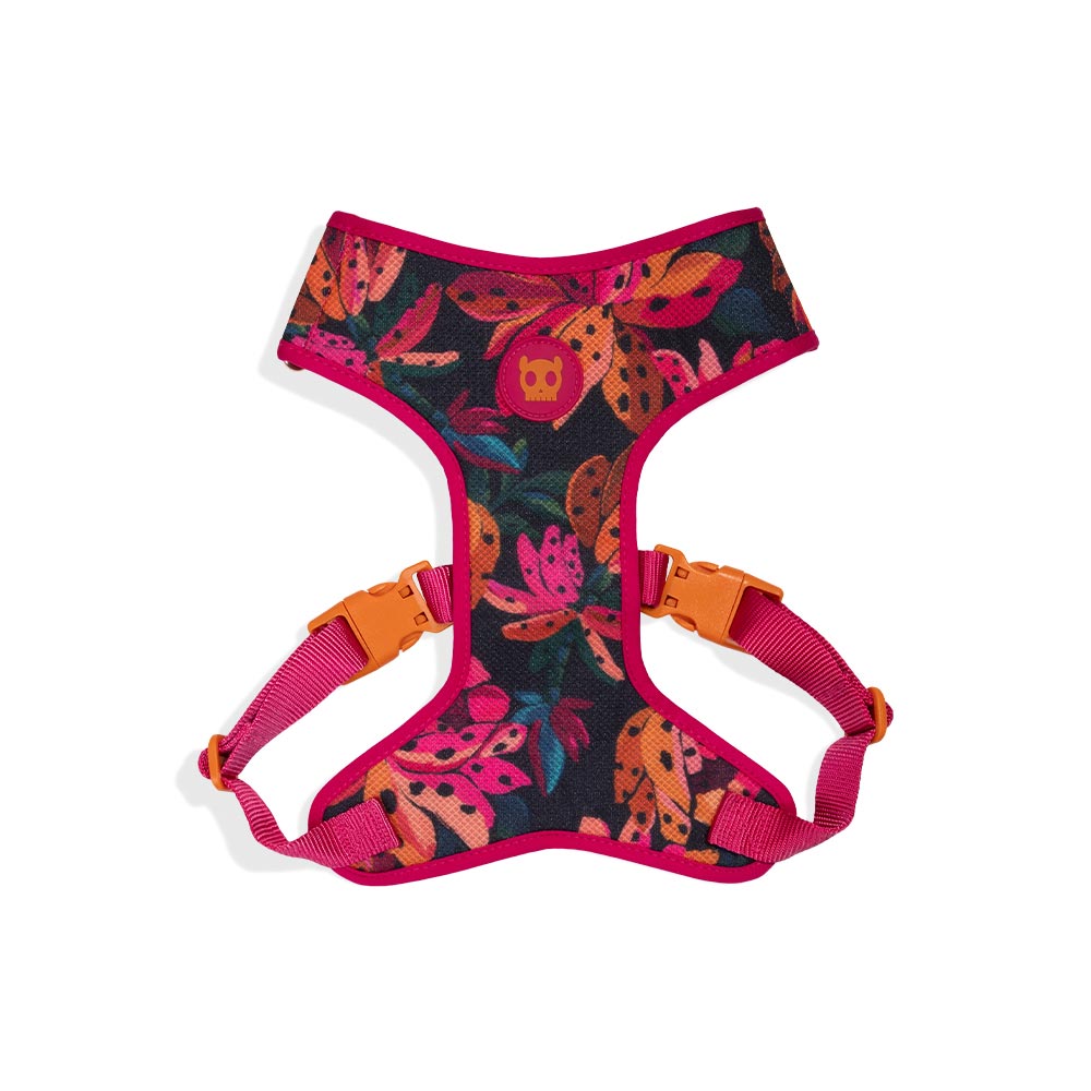 Peitoral Zee.Dog Air Mesh Ajustável X FARM Rio Selva para Cães