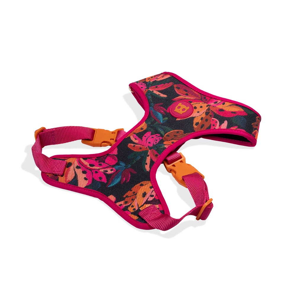 Peitoral Zee.Dog Air Mesh Ajustável X FARM Rio Selva para Cães