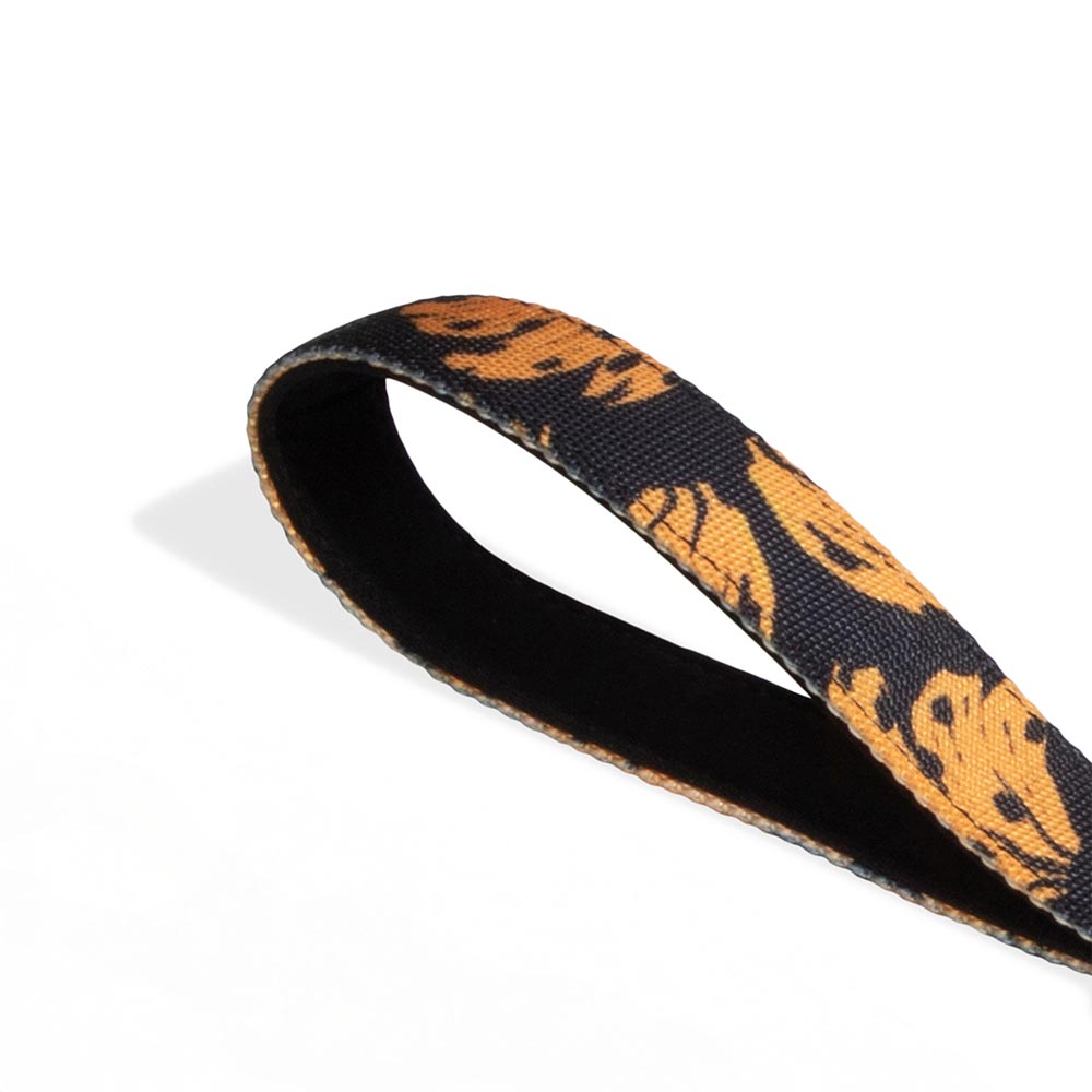 Guia Zee.Dog com Amortecedor X FARM Rio 2.0 Bossa Banana para Cachorros