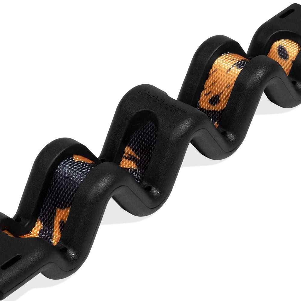 Guia Zee.Dog com Amortecedor X FARM Rio 2.0 Bossa Banana para Cachorros