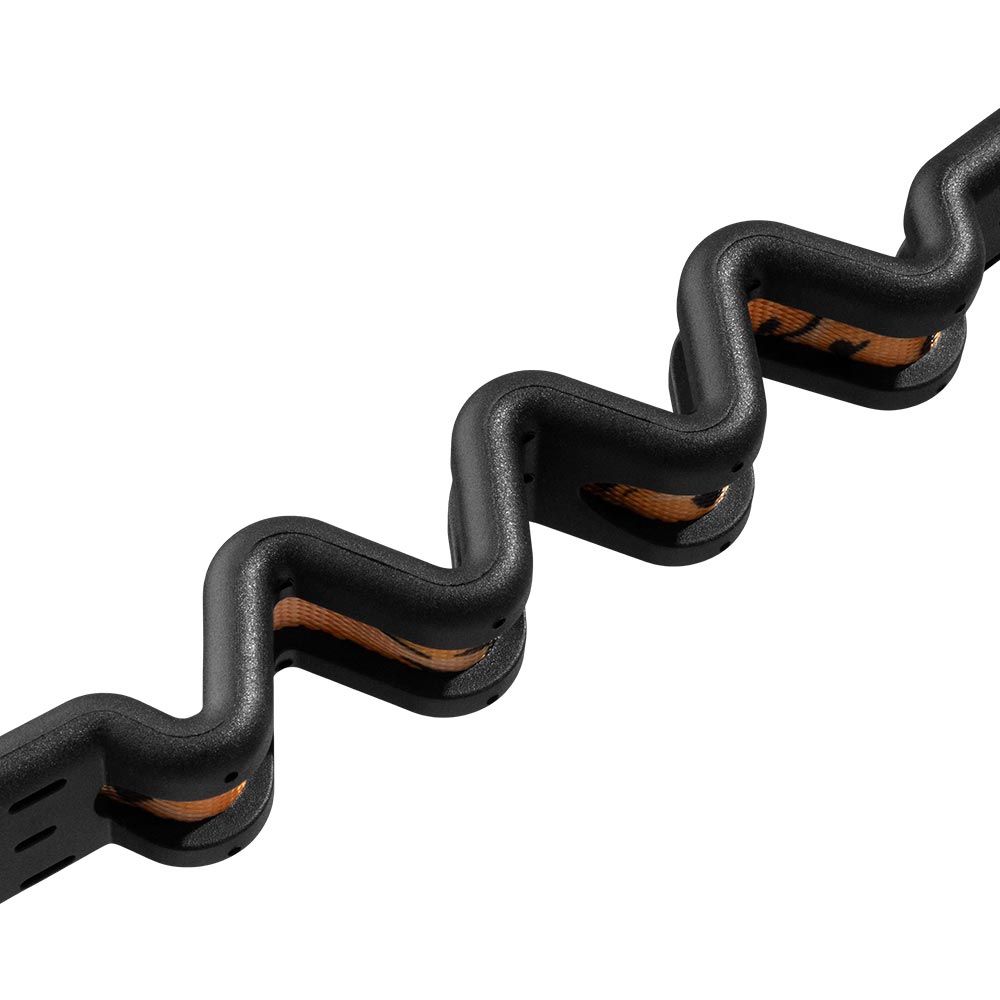 Guia Zee.Dog com Amortecedor X FARM Rio 2.0 Bossa Banana para Cachorros