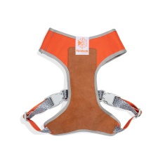 Peitoral Air Mesh Zee.Dog x Reebok Suede Ajustável para Cães