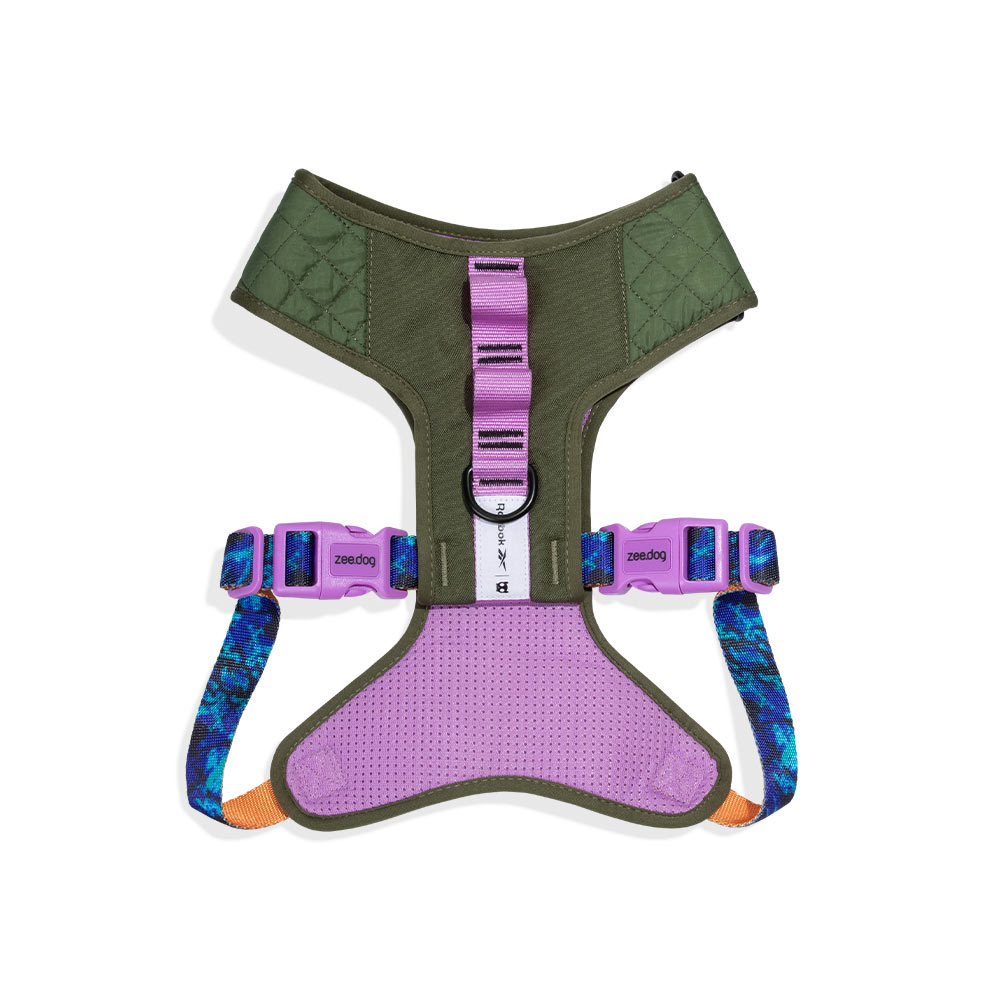 Peitoral Air Mesh Zee.Dog x Reebok Trekk Ajustável para Cães