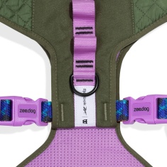 Peitoral Air Mesh Zee.Dog x Reebok Trekk Ajustável para Cães