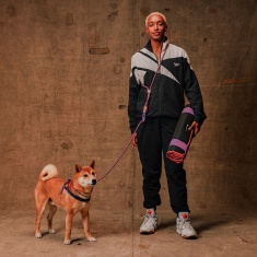 Guia Mãos Livres Zee.Dog x Reebok Court para Cães