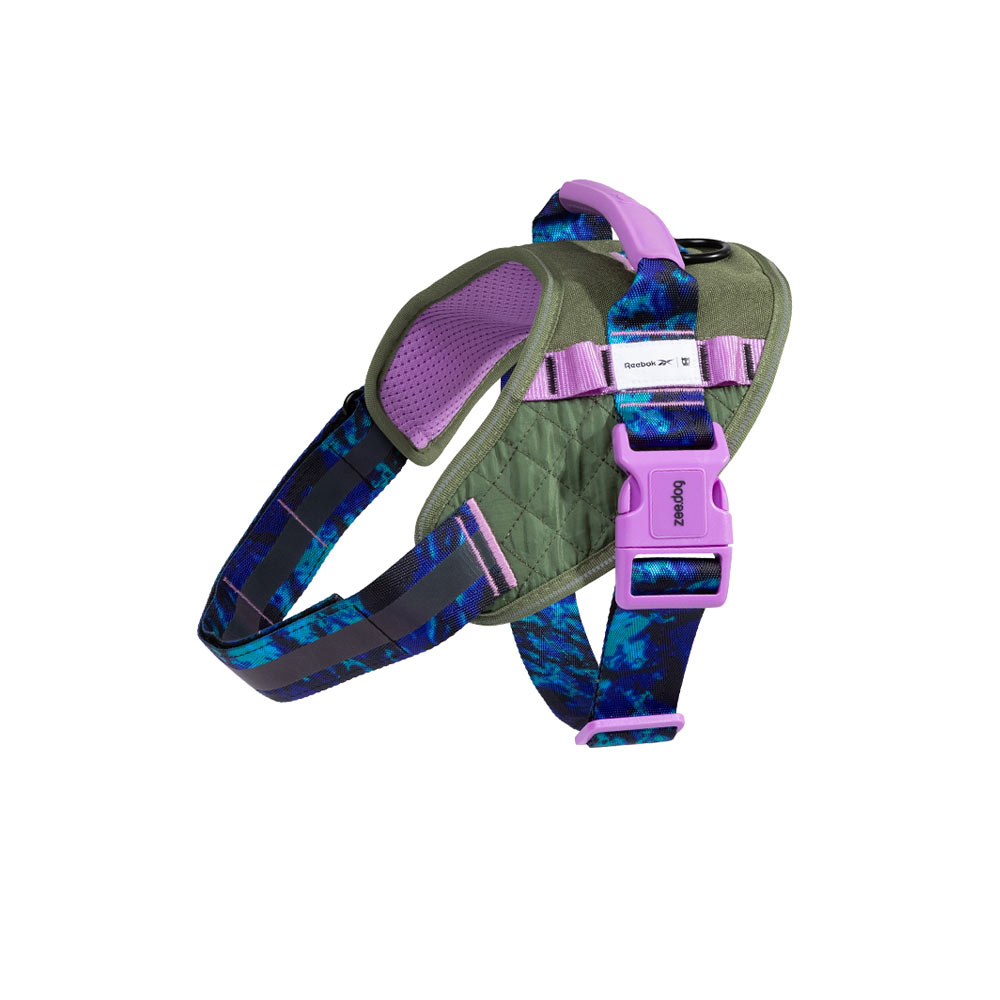 Peitoral FlyHarness Zee.Dog x Reebok Trekk para Cães