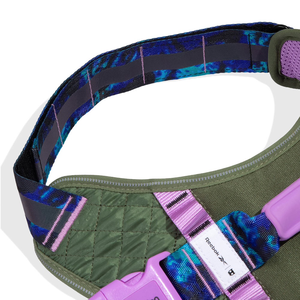 Peitoral FlyHarness Zee.Dog x Reebok Trekk para Cães