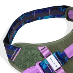 Peitoral FlyHarness Zee.Dog x Reebok Trekk para Cães