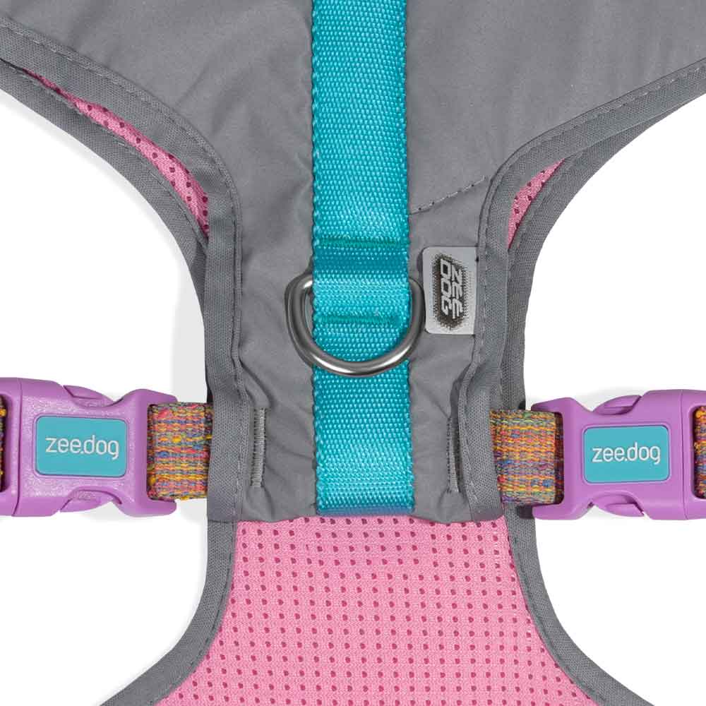 Peitoral Zee.Dog Air Mesh Ajustável Fuse UFO para Cães