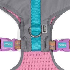 Peitoral Zee.Dog Air Mesh Ajustável Fuse UFO para Cães