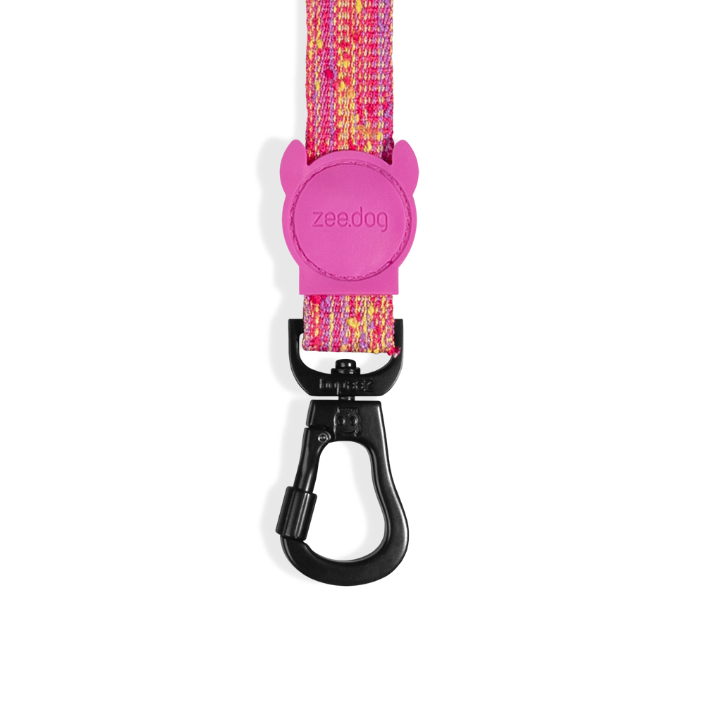 Guia Zee.Dog Fuse Chop Rosa para Cães
