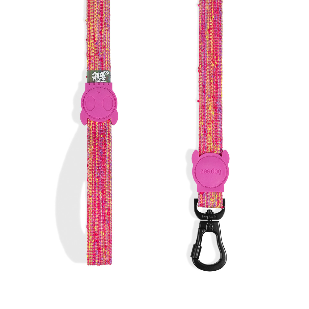 Guia Zee.Dog Fuse Chop Rosa para Cães