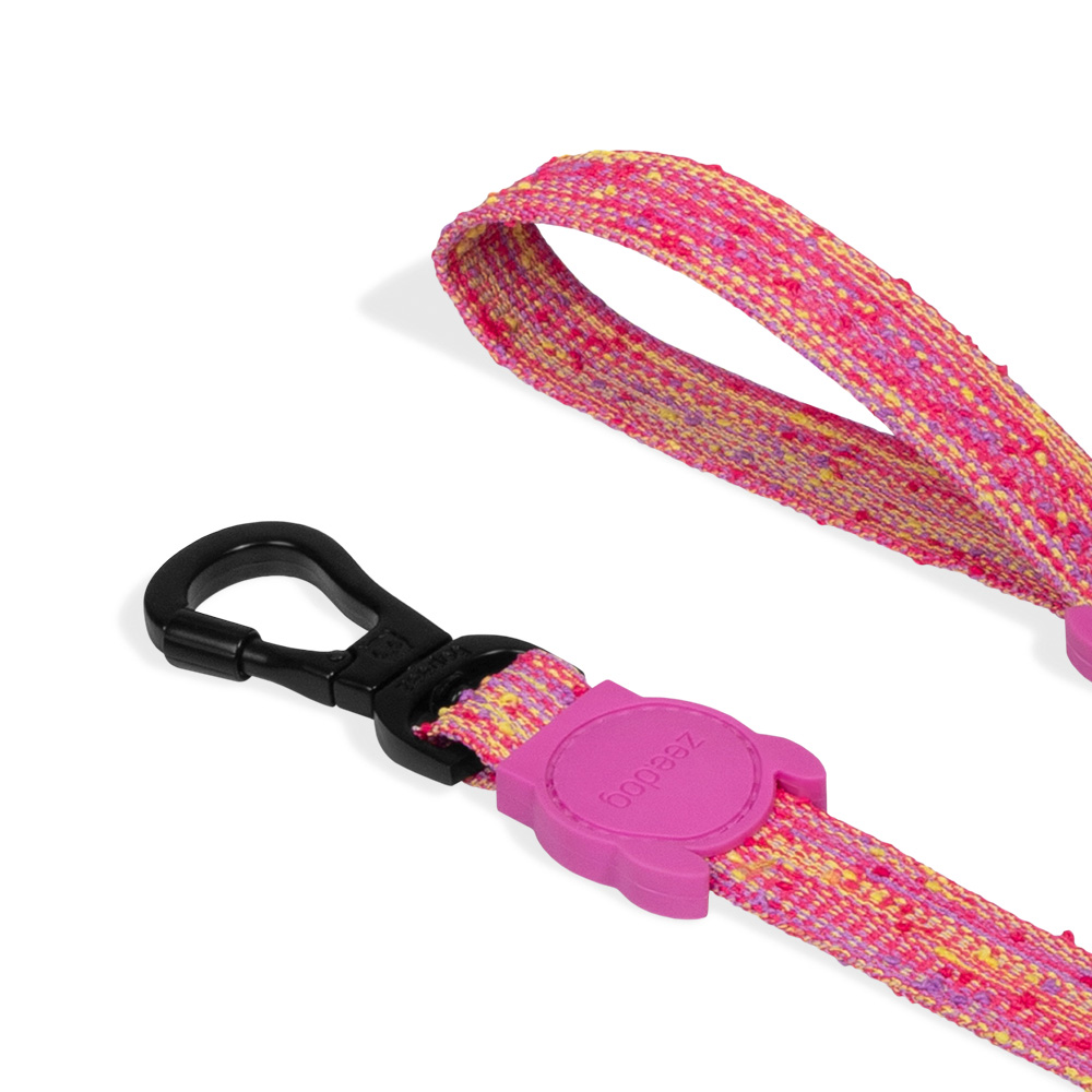 Guia Zee.Dog Fuse Chop Rosa para Cães