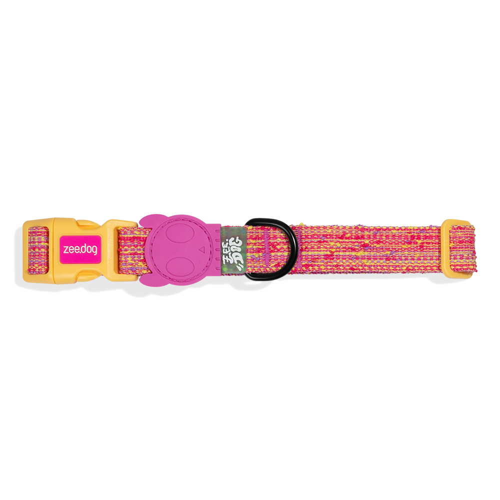 Coleira Zee.Dog Fuse Chop Rosa para Cães