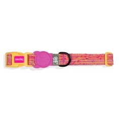 Coleira Zee.Dog Fuse Chop Rosa para Cães