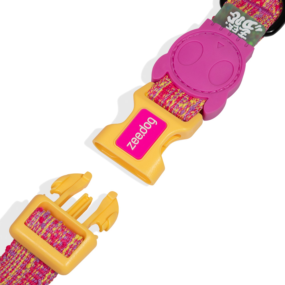 Coleira Zee.Dog Fuse Chop Rosa para Cães