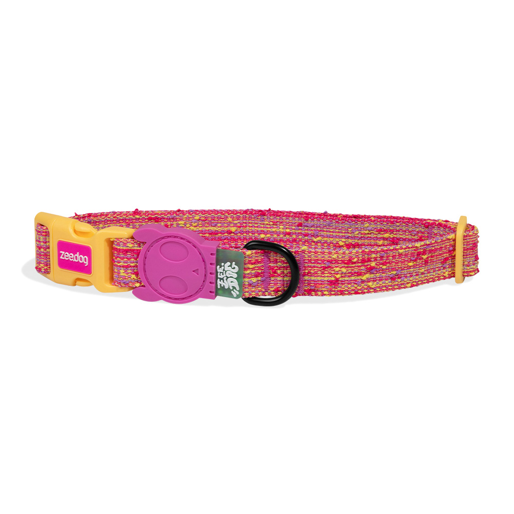 Coleira Zee.Dog Fuse Chop Rosa para Cães