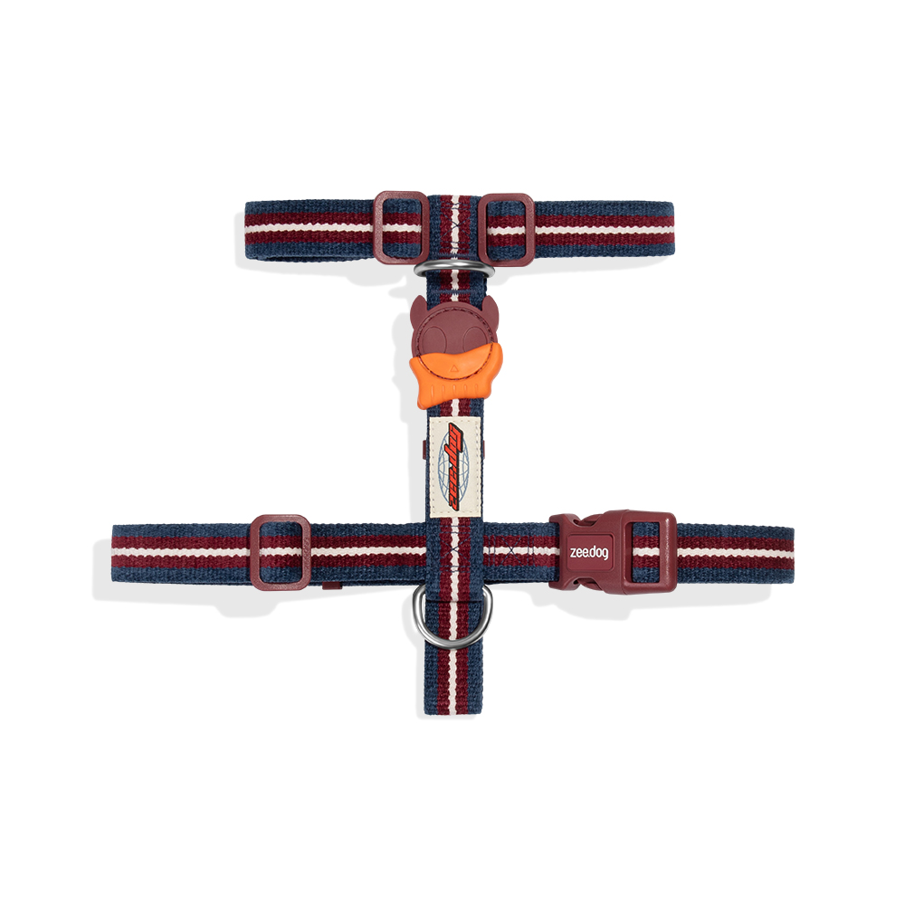 Peitoral H Zee.Dog Velvet Vibes Dropout para Cães