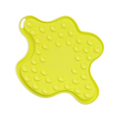 Comedouro Interativo Zee.Dog Lik Mat Verde Fluo para Cães