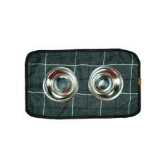 Jogo Americano Mabuu Pet Abstrato Azul para Cães e Gatos