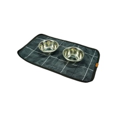 Jogo Americano Mabuu Pet Abstrato Azul para Cães e Gatos