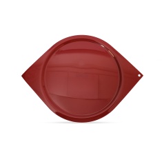 Jogo Americano Spike Plástico Vermelho para Cães e Gatos