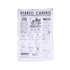 Tapete Higiênico Lavável Bartô Diário Canino Tradicional Médio para Cães