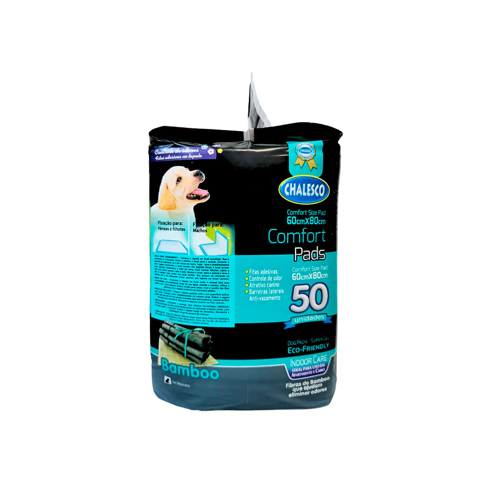 Tapete Higiênico Chalesco Confort Bamboo para Cães