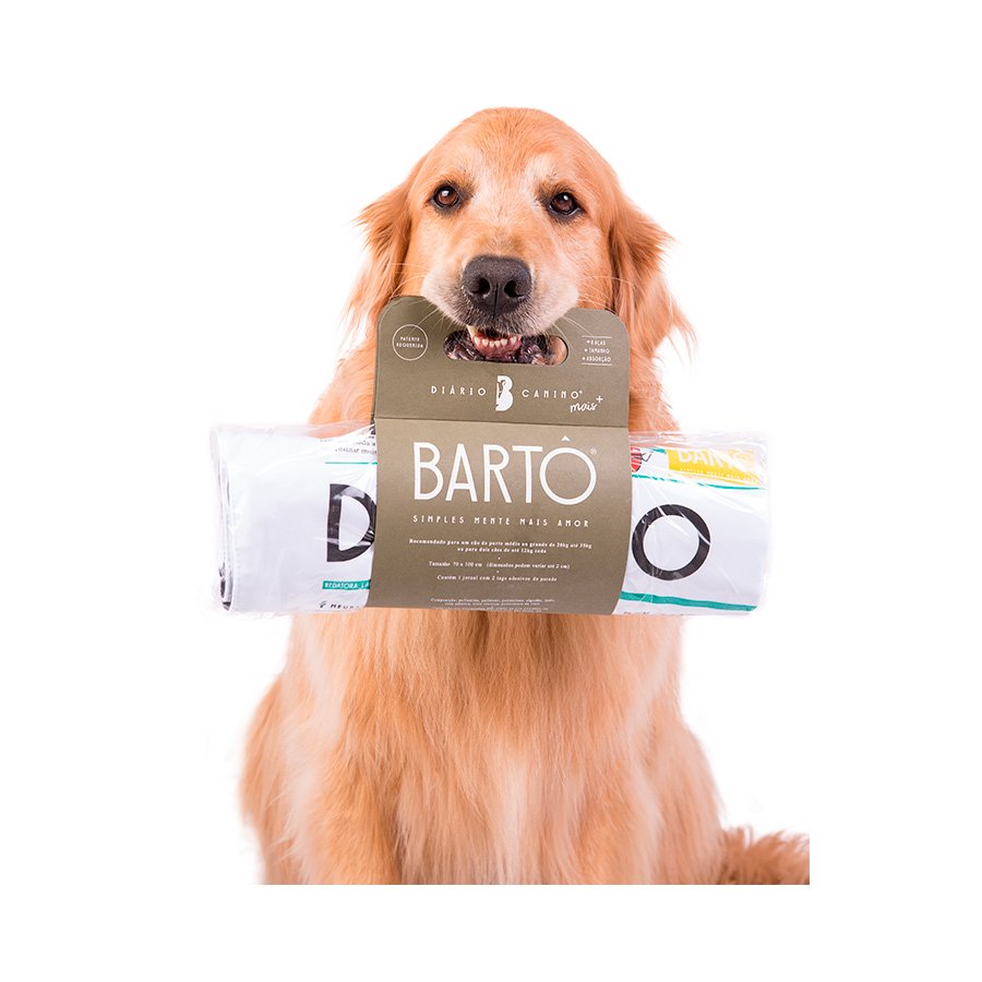 Tapete Higiênico Lavável Bartô Diário Canino Tradicional Mini para Cães