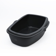 Caixa de Areia Fuzz King Cinza Escuro para Gatos